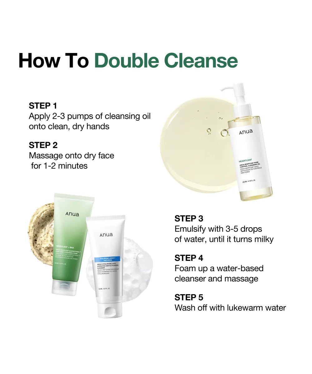 ANUA Heartleaf Pore Control Cleansing Oil 200 ml