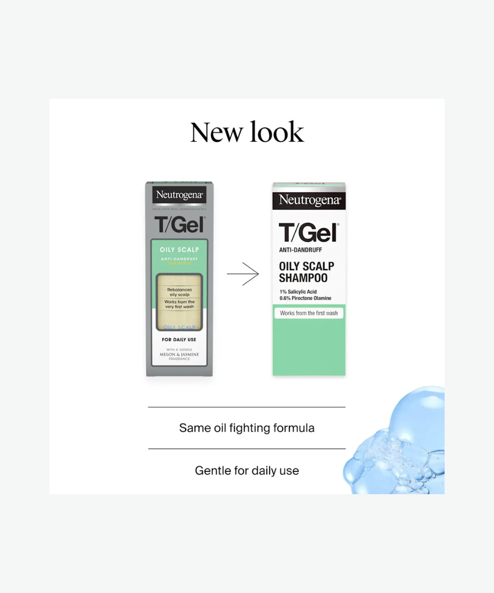 Neutrogena T/GEL Anti-Dandruff Oily Scalp Shampoo 250ml