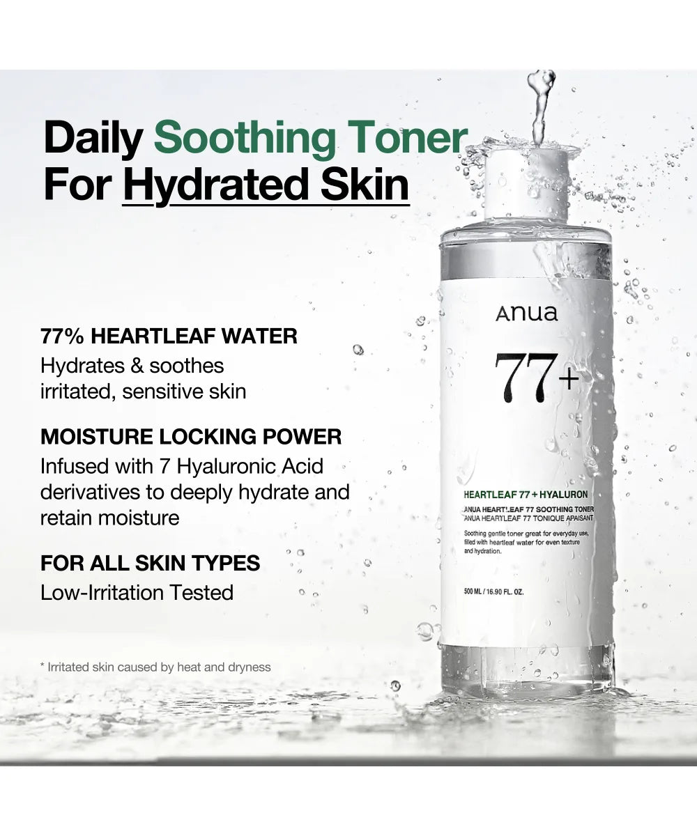 ANUA Heartleaf 77% Soothing Toner 250ml