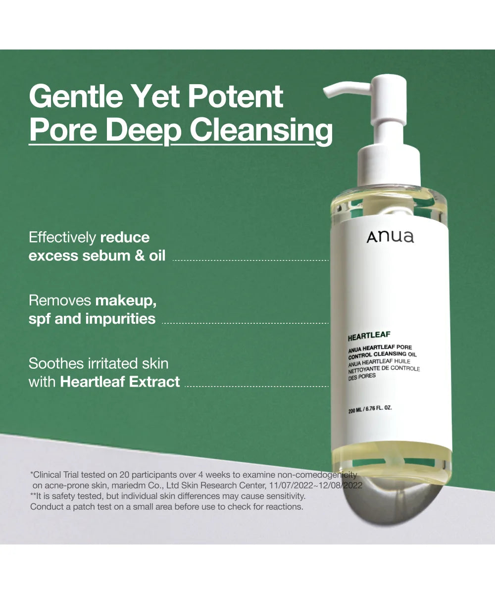 ANUA Heartleaf Pore Control Cleansing Oil 200 ml