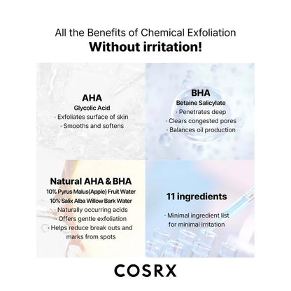 COSRX AHA/BHA Clarifying Treatment Toner 150ml