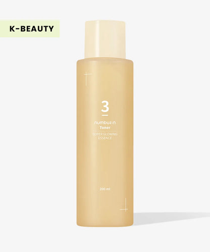 Numbuzin No.3 Super Glowing Essence Toner 200ml