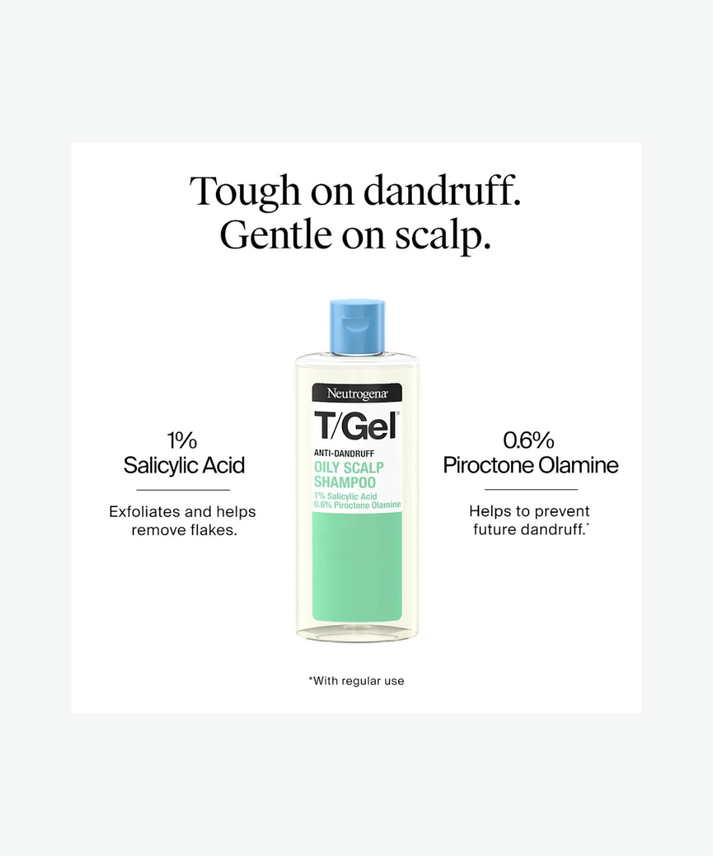 Neutrogena T/GEL Anti-Dandruff Oily Scalp Shampoo 250ml